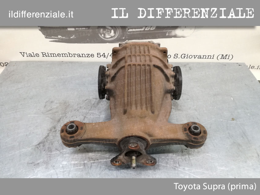 Differenziale posteriore Toyota Supra prima del trattamento