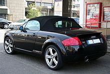 Audi TT Cabrio retusch