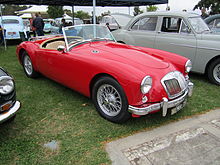 La MG A 1500 Roadster