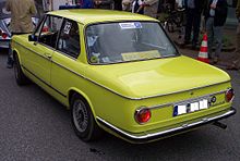 220px BMW 1802 yellow hl differenziale