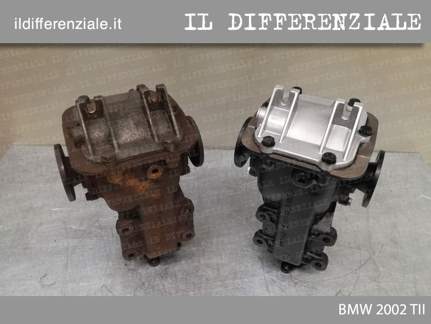 differenziale bmw 2002 tii prima e dopo revisione 1