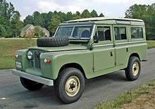Land Rover 109 della Serie II Land Rover 109 della Serie II