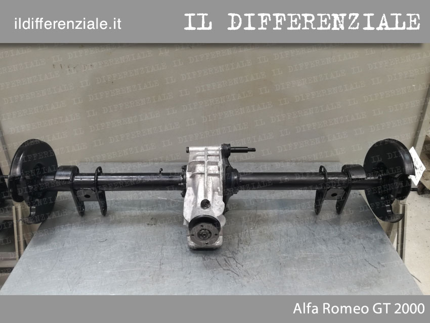 Differenziale Alfa Romeo 2000 GT posteriore Differenziale Alfa Romeo 2000 GT posteriore 4