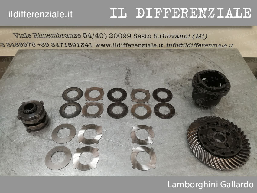 Kit Frizioni per autobloccante Lamborghini Gallardo Kit Frizioni per autobloccante Lamborgini Gallardo