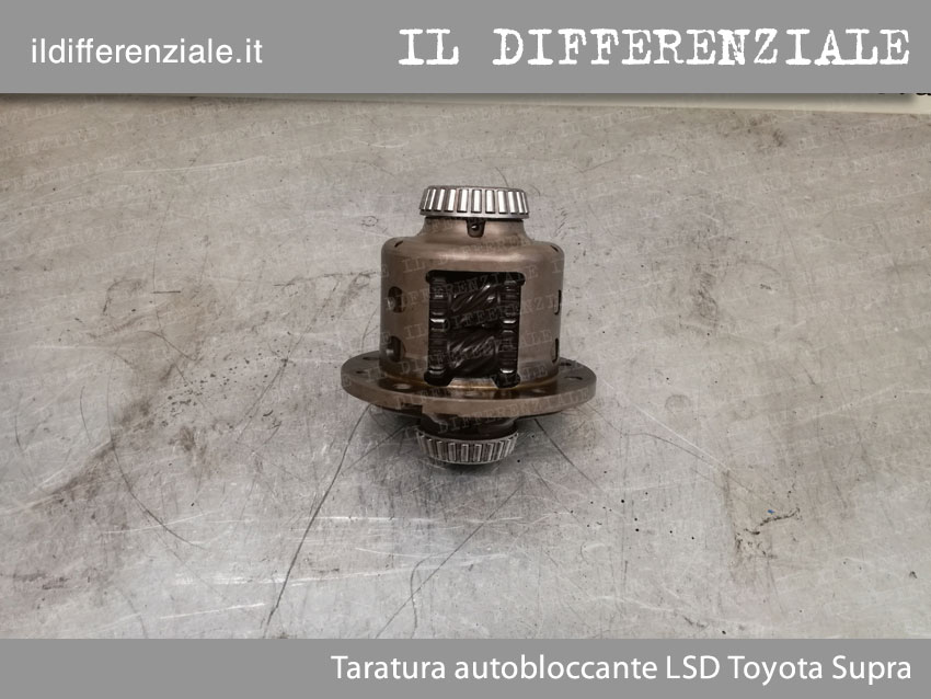 Taratura autobloccante LSD Toyota Supra Differenziale posteriore Toyota Supra prima