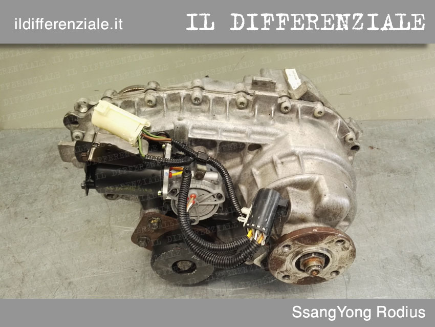 Revisione e riparazione del ripartitore di SsangYong Rodius Ripartitore di coppia SsangYong Rodius 2