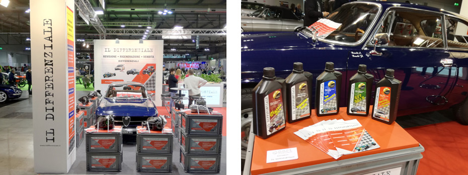 Fiera Auto Classica Milano 2017 - Stand Il Differenziale - Rigenerazione auto d'epoca auto epoca13