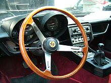 Interni di una Montreal A visitors Alfa Romeo Montreal