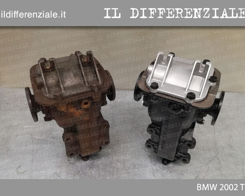 differenziale bmw 2002 tii prima e dopo revisione 1