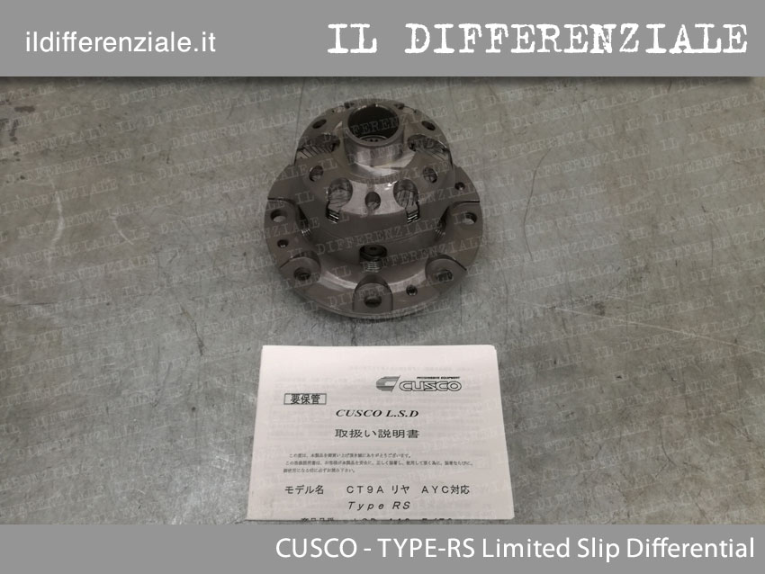 Differenziale a slittamento limitato TYPE-RS - CUSCO Differenziale a slittamento limitato TYPE-RS