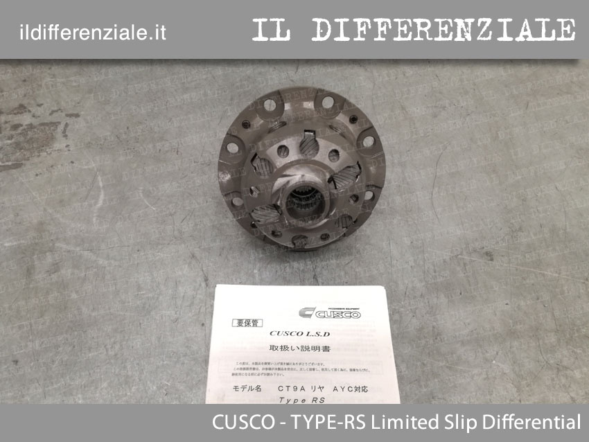 Differenziale a slittamento limitato TYPE-RS - CUSCO Differenziale a slittamento limitato TYPE-RS