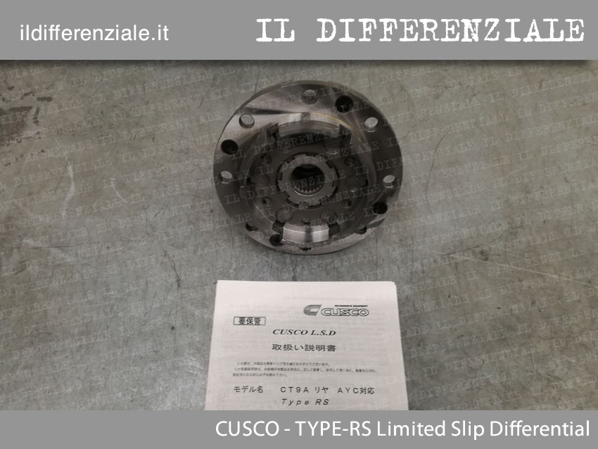 Differenziale a slittamento limitato TYPE-RS - CUSCO Differenziale a slittamento limitato TYPE-RS