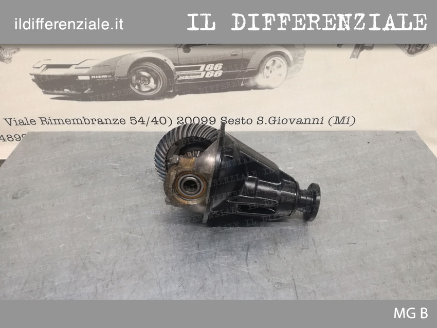 Revisione differenziale MG B Differenziale posteriore MG B 1